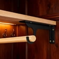 thumbnail image 1 of MERRYHAPY Soporte De Repisa Negro Con Para Y Para Almacenamiento Y Orden En Hogar, 1 of 8