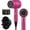 Neon Pink, variant on Hair Dryer with Diffuser, Blow Dryer for Women | Ionic Technology, Ceramic Coating | Cold Shot Features Turbo Heat for Drying and Shine 110V/ALCI (Neon )