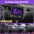thumbnail image 2 of Radio para Auto Leadfan con Pantalla Táctil de 9" y CarPlay y Android Auto Inalámbricos, 2 of 7