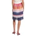 thumbnail image 2 of Dolce & Gabbana womens  Silk-Blend Mini Skirt, 40, White, 2 of 3