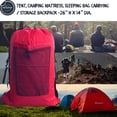 thumbnail image 4 of Tent Bag. For Inflatable Mattress, Flip, Bleacher, Booster Seat, Dog Bed, Moving 24”x14” RED, 4 of 8