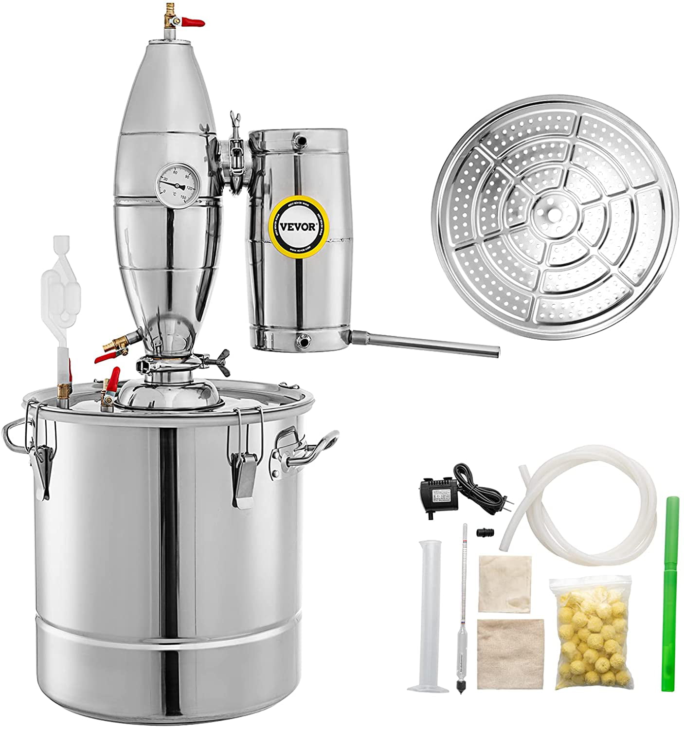 Distilling Carbon Clean Rings Distilling SetUp Smart Parts & Accessories 