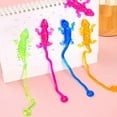 20 PCS Sticky Lizards for Kids, Stretchy Sticky Lizards Toys Bulk for