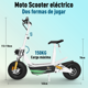 thumbnail image 3 of Scooter Eléctrico Honey Whale Discoverer Blanco HONEY WHALE Discoverer, 3 of 6