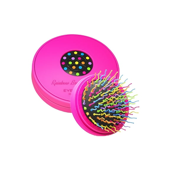 Eyecandy Rainbow volume S brush Compact (Pink)