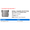 thumbnail image 2 of Radiator - Compatible with 2010 Dodge Ram 2500 6.7L 6-Cylinder Diesel - Spectra Premium, 2 of 2