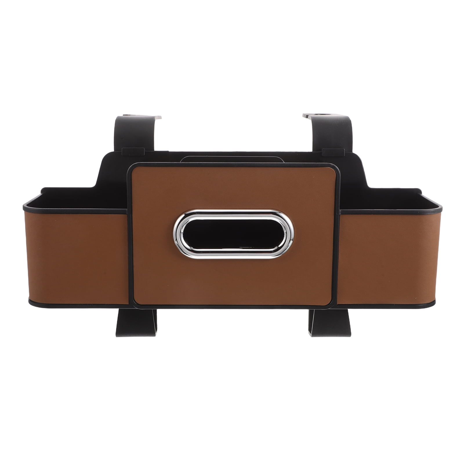 OUNONA Car Tissue Storage with Organizer Holders and Cup Box Backseat