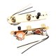 thumbnail image 4 of sweethay Placa de Control cargada con cable de 3 vías para guitarras eléctricas, perillas de interruptor de pieza de repuesto, volumen ajustable para Accesorios para instrumentos musicales sweethay OD025559-00, 4 of 6