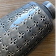 thumbnail image 3 of Hosley Modern Grey Ceramic Vases (Set of 2) – 7.25-Inch Decorative Table Centerpieces for Fresh or Faux Florals, 3 of 7