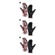 thumbnail image 5 of Soidarity 1 par de guantes de montar impermeables con pantalla táctil para exteriores, accesorio de mano de camuflaje a prueba de viento, M, café Café METRO 3piezas Soidarity CBP166483, 5 of 6