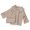Beige, variant on Vedolay Boy's Casual Sets Boys Casual Clothes Soild Long Sleeve Sports Fashion Outfits,Khaki 2-3 Years