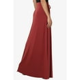 thumbnail image 6 of Sngxgn Skirts for Women Length Skirt Casual Long Skirt High Waisted Skirt Long Skirt(Watermelon Red,XXL), 6 of 8