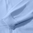 thumbnail image 7 of Sweat Sets for Women Long Sleeve Sweatshirt High Waist Jogging Pants 2 Piece Outfits Sweatsuits Fall Y2K Clothing Oversized Hoodie,Airport Travel Matching Outfit,Athletic Comfy Clothing Sky Blue, 7 of 7