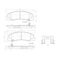 thumbnail image 2 of Balatas Ceramicas BREMBO Impala 2006 al 2008 Chevrolet 5.3L V8 Delanteras, 2 of 5