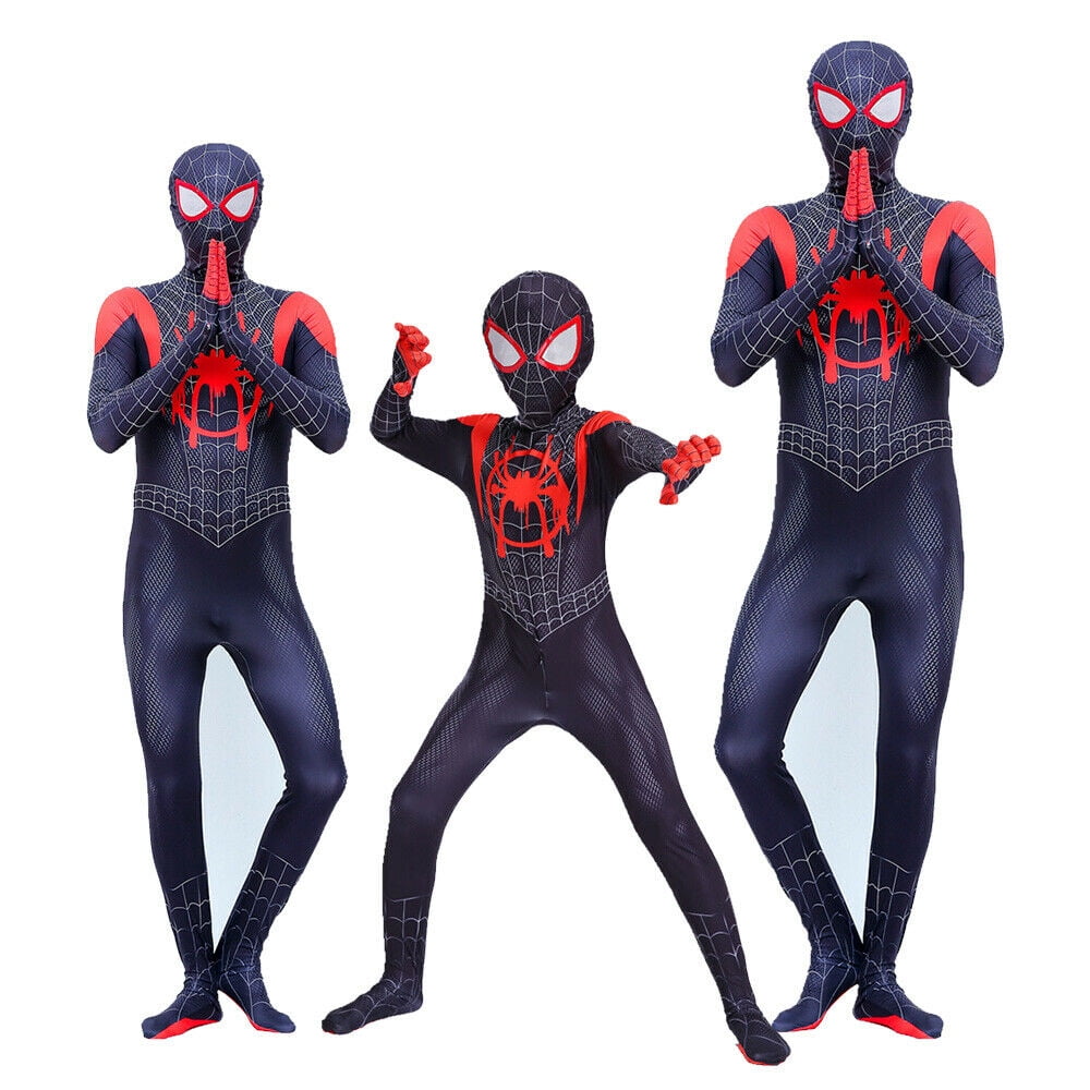 Nightwill Kids Boy Spider Man Into the SuperHero Costume - Walmart.com
