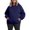 *Dark Blue, variant on Coorders Women's Hoodies with Long Sleeve, Oversized Sweatshirts Fall Fashion 2025 Pullover Sweaters, Fleece Sweaters Long Sleeve with Pocket ,Gray,Size XXXL