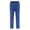 thumbnail image 3 of XUNHAO Mens Jeans Fashion Casual Solid Denim Straight Pants Tassel Pant Leg Zipper Fly Pocket Trousers Comfortable And Versatile Wear, 3 of 8