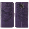 thumbnail image 4 of Case for Motorola Moto G Power 2021 Embossing Butterfly Premium Leather Magnetic Flip Cover, 4 of 5