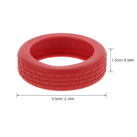 Hemoton 8pcs Trolley Case Wheel Protective Cover Luggage Wheel Covers Luggage Soundproof Wheel Cover Silicone Luggage Wheel Protector