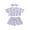Purple, variant on Bagilaanoe 3pcs Toddler Baby Girl Shorts Set Short Sleeve Floral Print T Shirt Tops   Shorts   Headband 6M 12M 18M 24M 3T 4T Kids Casual Summer Clothes