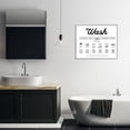 thumbnail image 2 of Stupell Industries Wash Laundry Care Bow Accent White Framed Giclee Art design by Lettered and Lined, 24 x 30, 2 of 8
