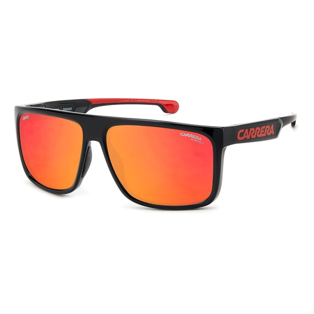 Gafas de sol Carrera CARDUC 011/S 0A4 para Hombre, Rojo y Negro