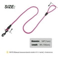 thumbnail image 3 of Pet Artist 5ft Durable Braided Pet Puppy Dog Leash Leashes Nylon Rope for Walking Training, 3 of 8