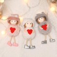 thumbnail image 4 of Muñecas Navidad Amor Rojo Ángel Muñeca Colgante Árbol De Navidad Decoración Colgante Colgante Para Puerta O Pared seitruly HA041688-02, 4 of 6