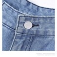 thumbnail image 5 of LLYwey Sweatpants For Women Spring and Summer Women's Button Solid Pocket Fashion Casual Jeans Pants Dress Pants Female Long Pant Style H1605 Blue S, 5 of 5