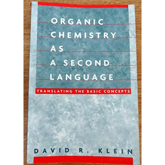 Pre-Owned Organic Chemistry I as a Second Language: Translating the Basic Concepts Paperback