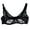 Black, variant on Yaoyar Women's Signature Lace Unlined Underwire Daily Gathering Bra