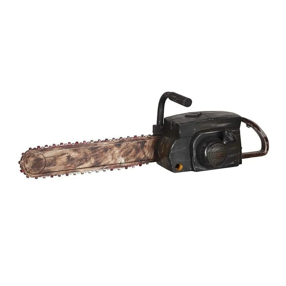Gemmy Halloween Chainsaw Prop - Animated Chainsaw Makes Realistic Sounds - ...