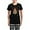 With Checker Pant, variant on CafePress - Xmassnowdark - Women's Short Sleeve Print T-Shirt and Pants Dark Cotton Pajama Set