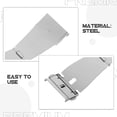 thumbnail image 5 of Stainless Steel Watch Clasp Butterfly Folding Clasp with Double Push Button, 5 of 5