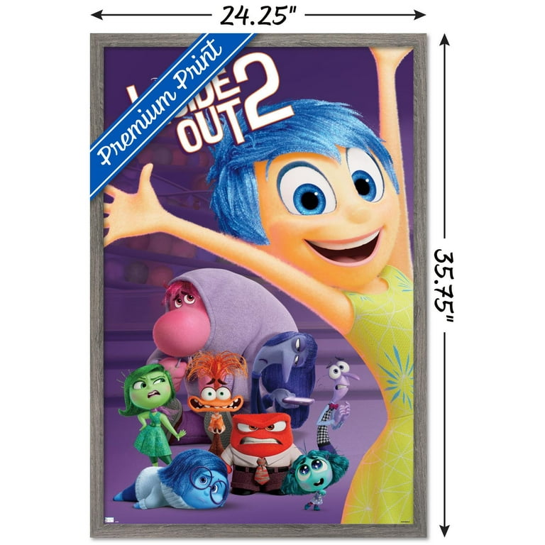 Disney Inside Out 2 - Group Wall Poster, 22.375