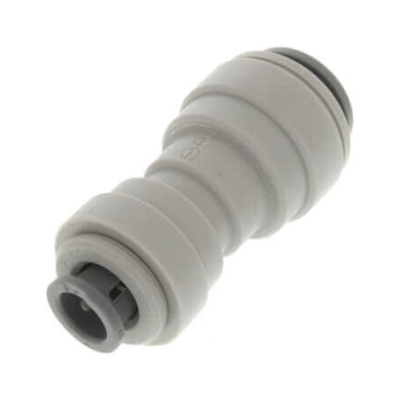 John Guest - Acetal Reducing Union Quick Connect Fitting 1/4" OD x 5/16" OD / Single - Grey