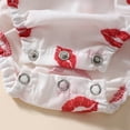 thumbnail image 5 of Bearichfupo Valentine's Day Toddler Infant Baby Girls Sleeveless Sequin Dress Princess Dress Outfits,Sizes 18-24 Months, 5 of 6