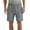 Gray, variant on yillto Mens Shorts Trousers High Elastic Waist Casual Dressy Pant Business Work 7 Inch Summer Shorts