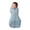 Dragonflies, variant on ergoPouch Cocoon Swaddle to Sleep Sack, Organic Cotton, 6-12 Months (18-22lbs), 0.2 TOG, Warm Temps, Oatmeal Marle