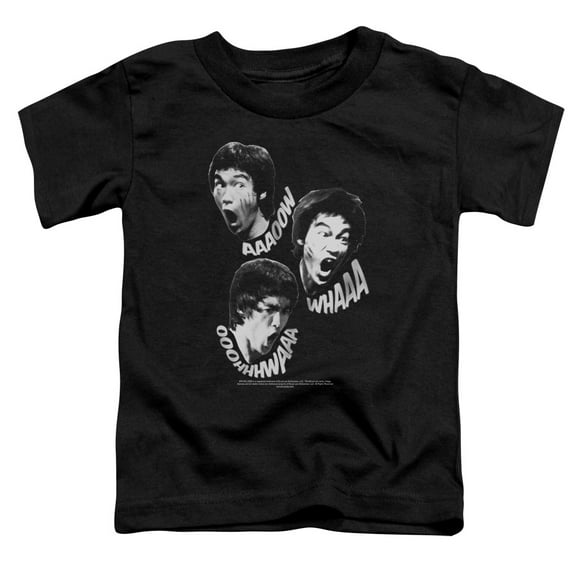 Bruce Lee Sounds Of The Dragon S/S Toddler T-Shirt Black