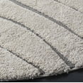 thumbnail image 2 of Safavieh Florida Tabitha Geometric Waves Shag Area Rug, Light Blue / Blue, 5'3" X 7'6", 2 of 4