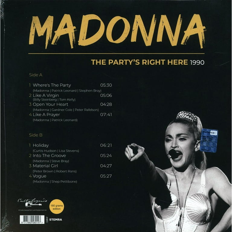 Madonna - The Partys Right Here 1990 Reunion Arena Dallas Texas