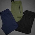 thumbnail image 4 of Men'S Solid Gym Workout Shorts Bodybuilding Running Fitted Training Jogging Short Pants With Zipper Pocket Weightlifting Bodybuilding Shorts black L, 4 of 5