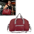 thumbnail image 4 of Gym Bag with Pocket Compartment, Lightweight Sports Travel Bag for Women Men, Water Resistant Carry On Weekender Overnight Tote for Swimming Yoga Gym Fitness Travel Storage, 4 of 8