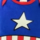thumbnail image 3 of Pañalero de algodón estampado con gorro Marvel Capitan America Marvel  Pañalero0184, 3 of 5