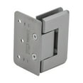 thumbnail image 6 of CRL P1N344BN Brushed Nickel Pinnacle Adjustable Wall Mount Offset Back Plate Hinge, 6 of 6