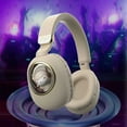 thumbnail image 2 of Active Noise Cancelling Headphones, 70 Hours Playtime Bluetooth Headphones Wireless with Microphone, Transparency Mode, Deep Bass and Hi-Fi Stereo Sound Over Ear for Travel Office, 2 of 5