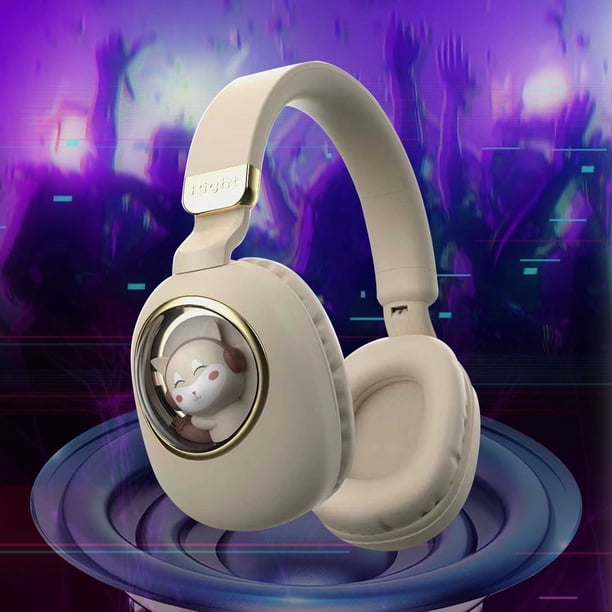 Headset Cute Bluetooth Headset Luminous Doll Mini Wireless Headset Bluetooth 5.1