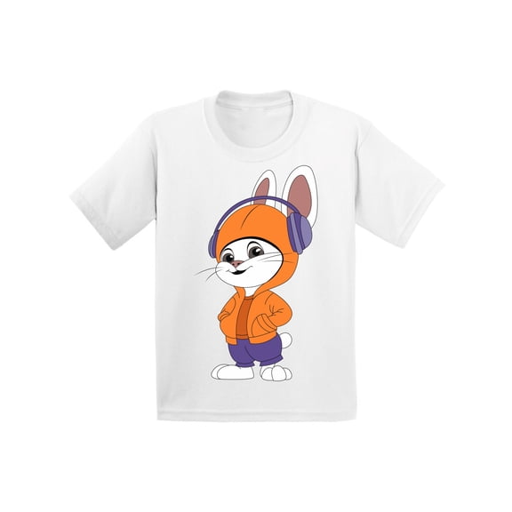 Awkward Styles Easter Unisex Youth Premium T-shirt Boy Girl Tee Short Sleeve Easter Kids T Shirt Easter Gifts Easter Holiday Shirt S M L XL Happy Funny Bunny 100% Cotton Child Clothes
