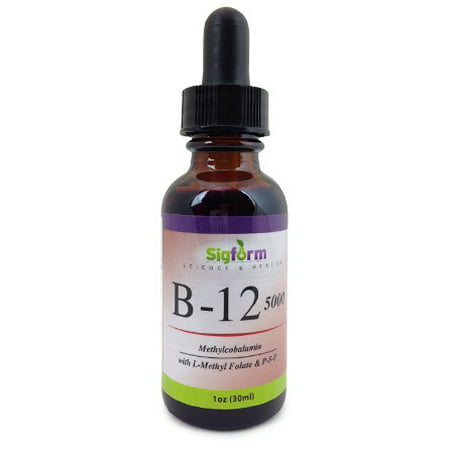 La vitamine B12 5000 Sigform 1 oz liquide